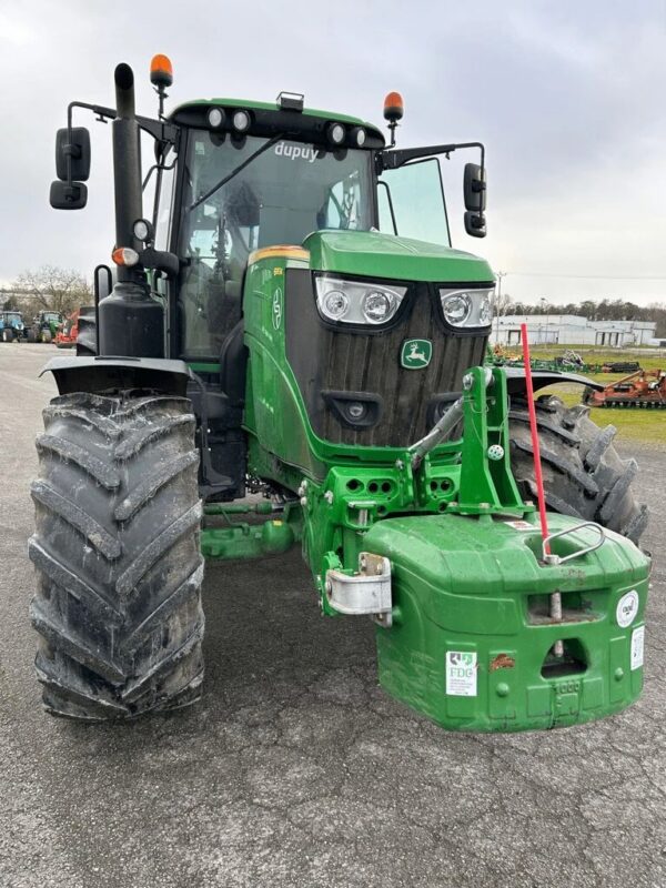 Tracteur à roues John Deere 6195M – Image 4